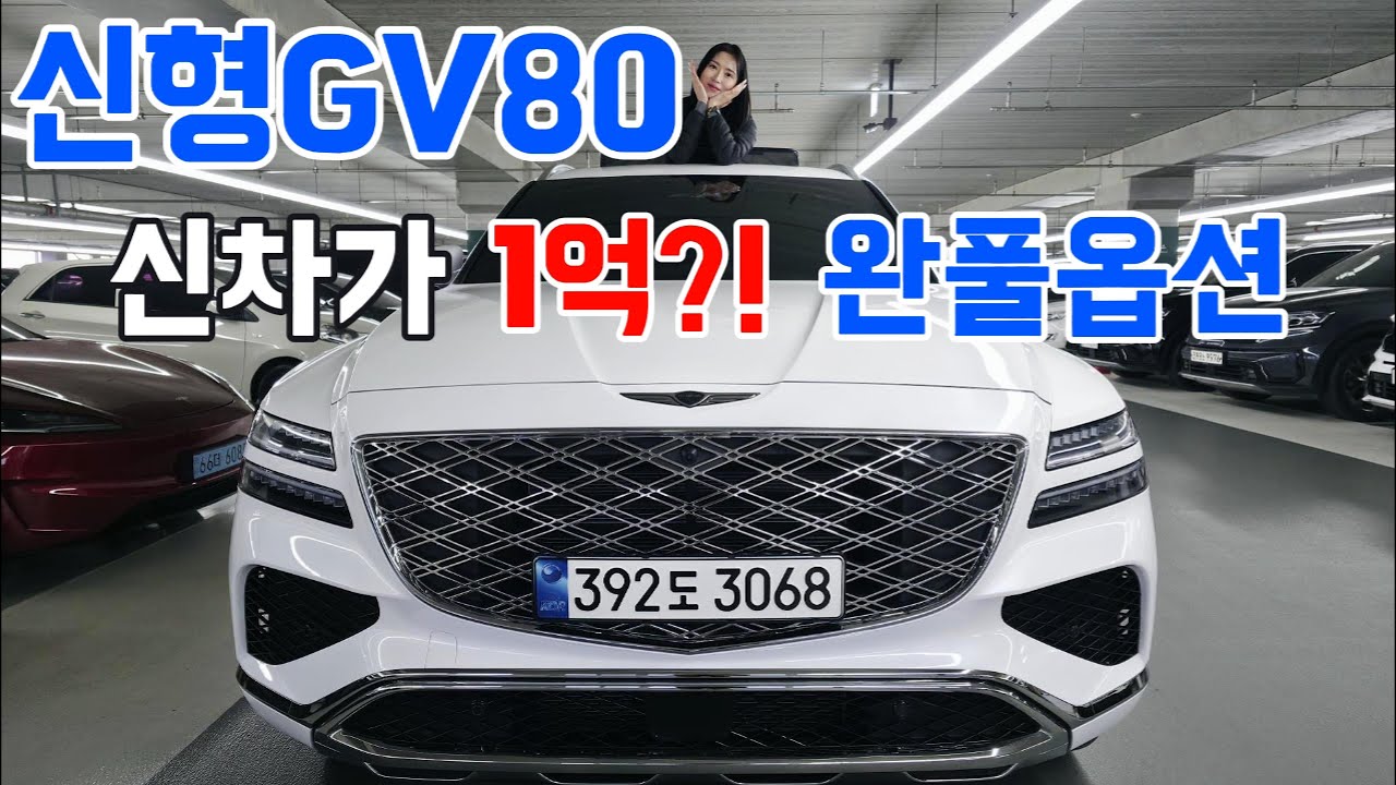 GV80 신형 풀옵션, 옵션만 따로 떼도 차 한 대 GV80 신형 완풀옵션, 옵션표 보고 멍해졌다