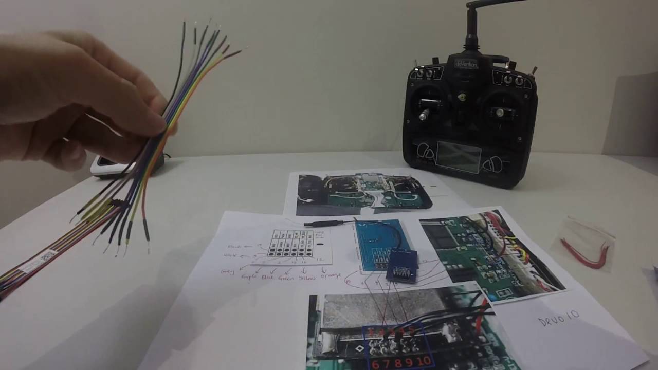 3 IN 1 Wireless Module Mod for DEVO 10 Deviation - Part 1  - Planning and Run Through