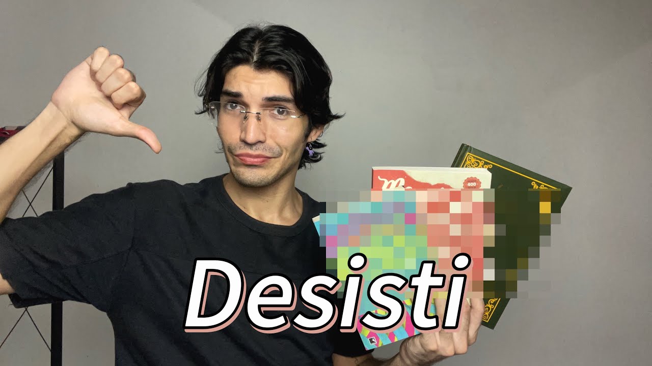 LIVROS ACLAMADOS QUE DESISTI DE LER