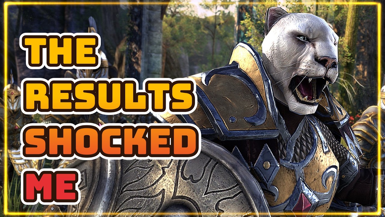 I Ranked Every ESO Tank Class Using Data