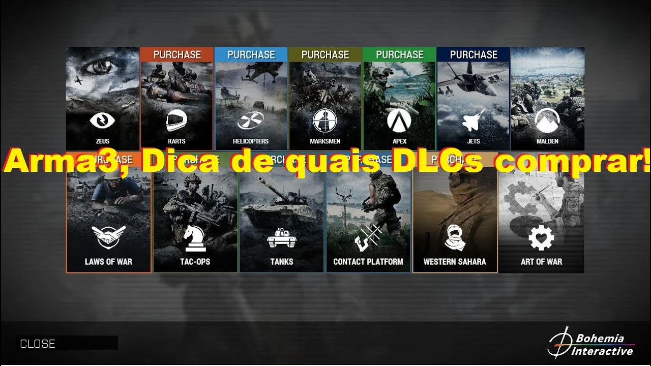 Arma 3 , Quais DLCs comprar? #Fera