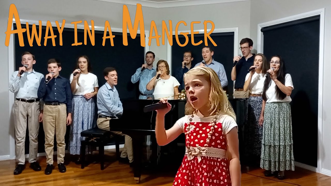 Away in a Manger - The Evans Family