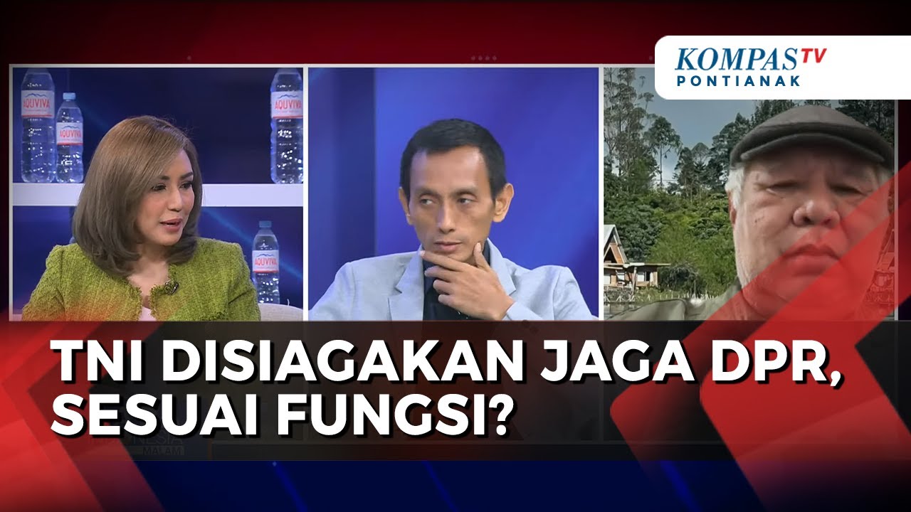 Debat Soleman B. Ponto, Syarief Hasan dan Pengamat Militer soal Urgensi TNI Menjaga Gedung DPR