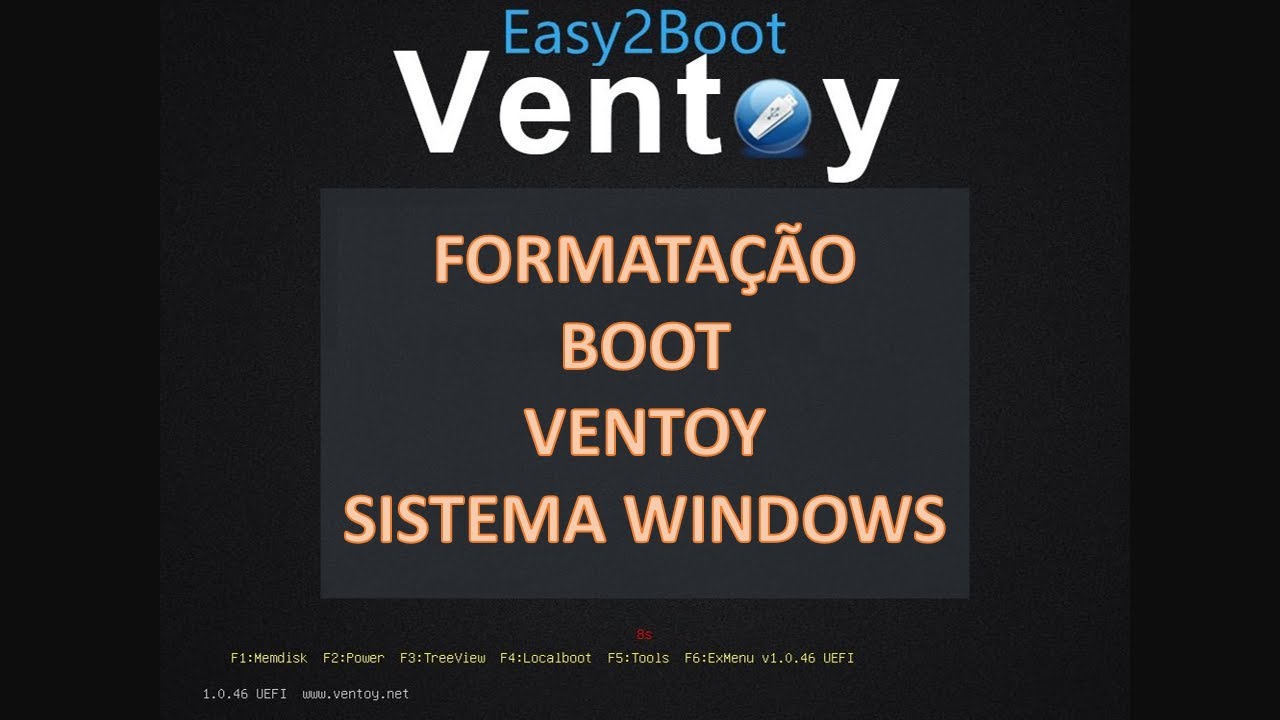 Configurando Pendrive para o Ventoy.