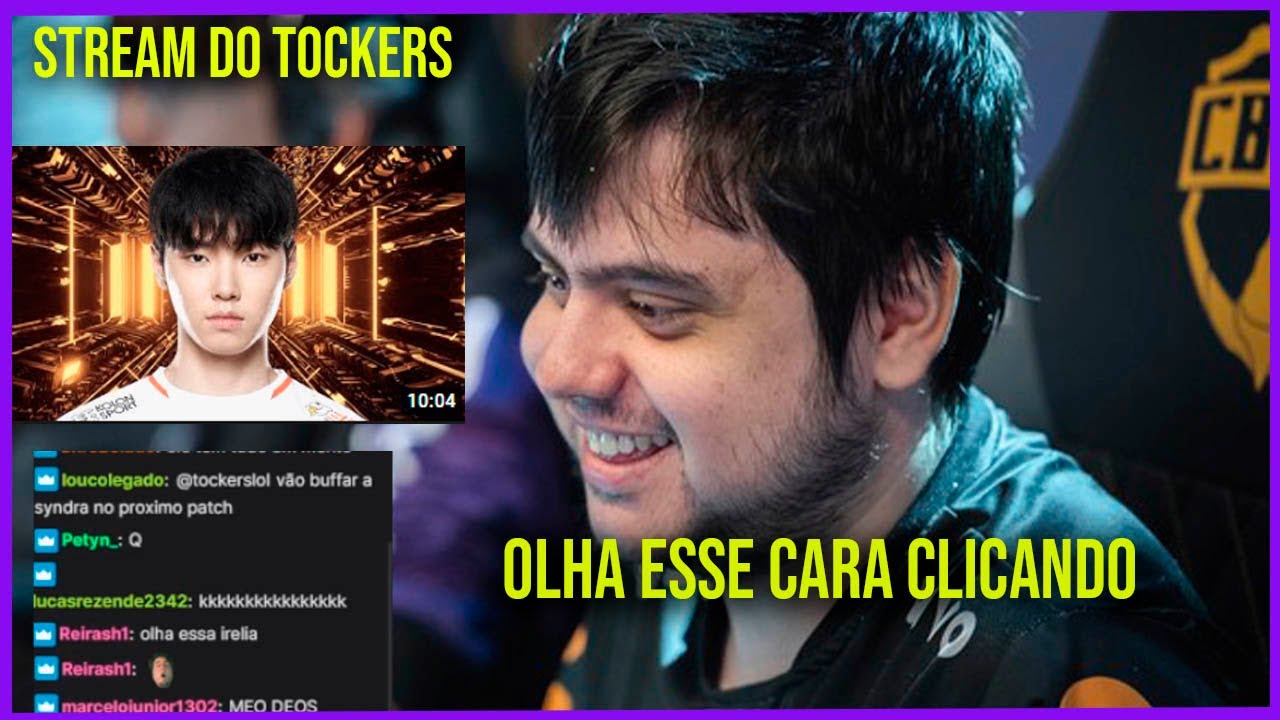 Tockers reagindo ao melhor mid do mundo - HLE CHOVY