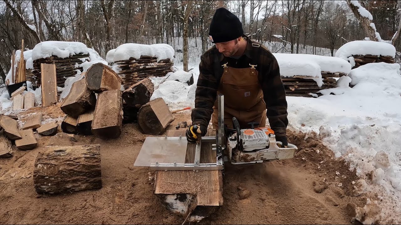 Фрезер для небольших бревен @Stihl MS 661 и @granberginternational G777