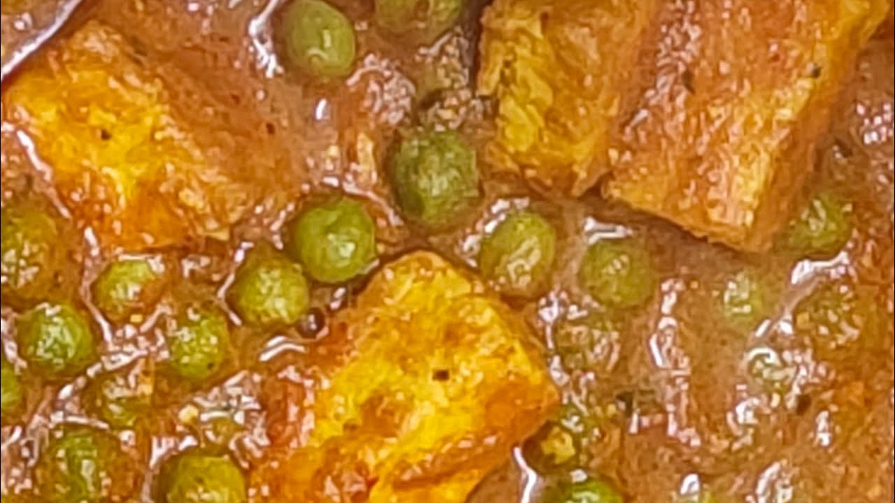 Dhaba style Matar Paneer recipe 