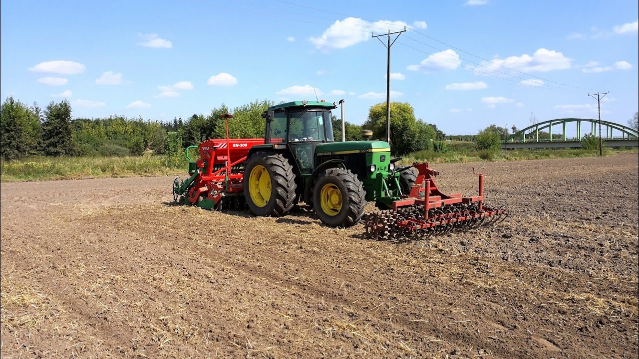 #119 Siew rzepaku bezorkowo i orkowo JD 3650 & Agromasz SN300