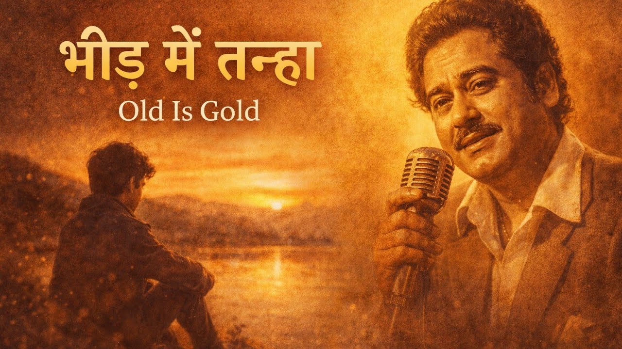 Bheed Mein Tanha (भीड़ में तन्हा) | New Heart Touching Sad Song | Kishore Kumar Original Music 
