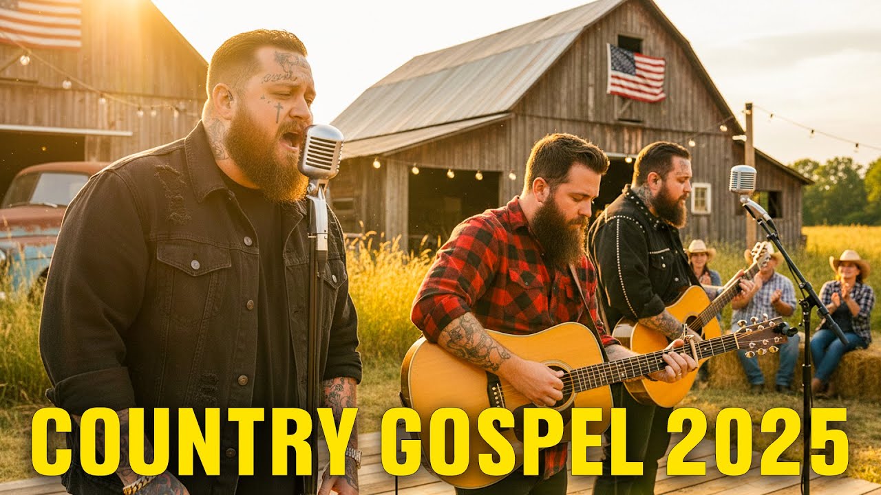 Healing Country Gospel 2025 - Beautiful Gospel Melodies That Touch Your Heart and Soul