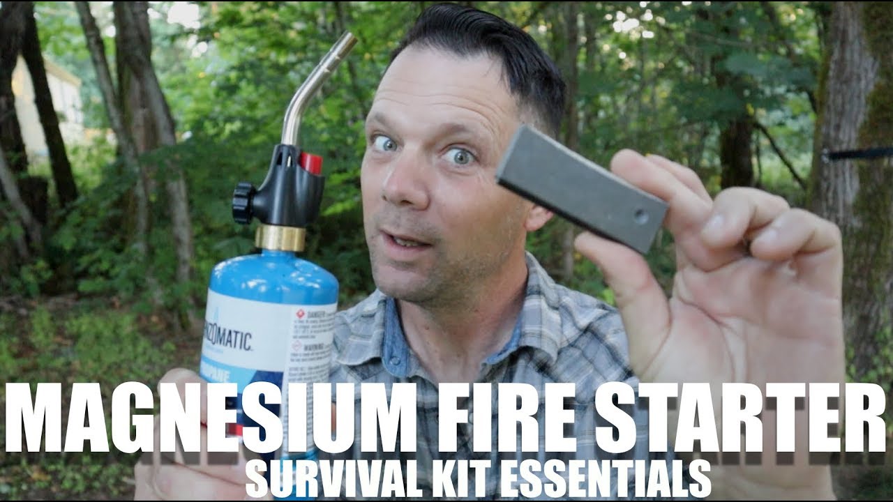 Survival Kit Magnesium Fire Starter