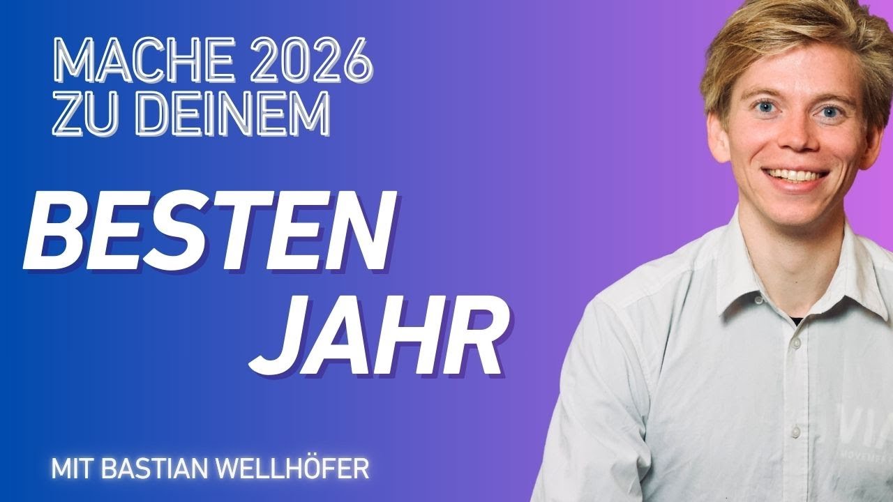 Mache 2026 zu deinem besten Jahr! | Predigt mit Bastian Wellhöfer vom 04.01.2026