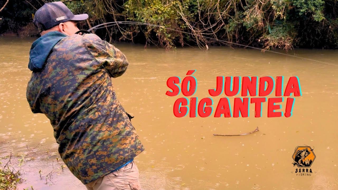 Pescaria de jundiás🎣Era um maior que o outro!!!