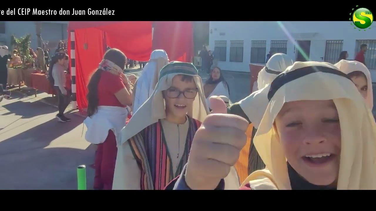 Belén viviente del CEIP Maestro Don Juan González