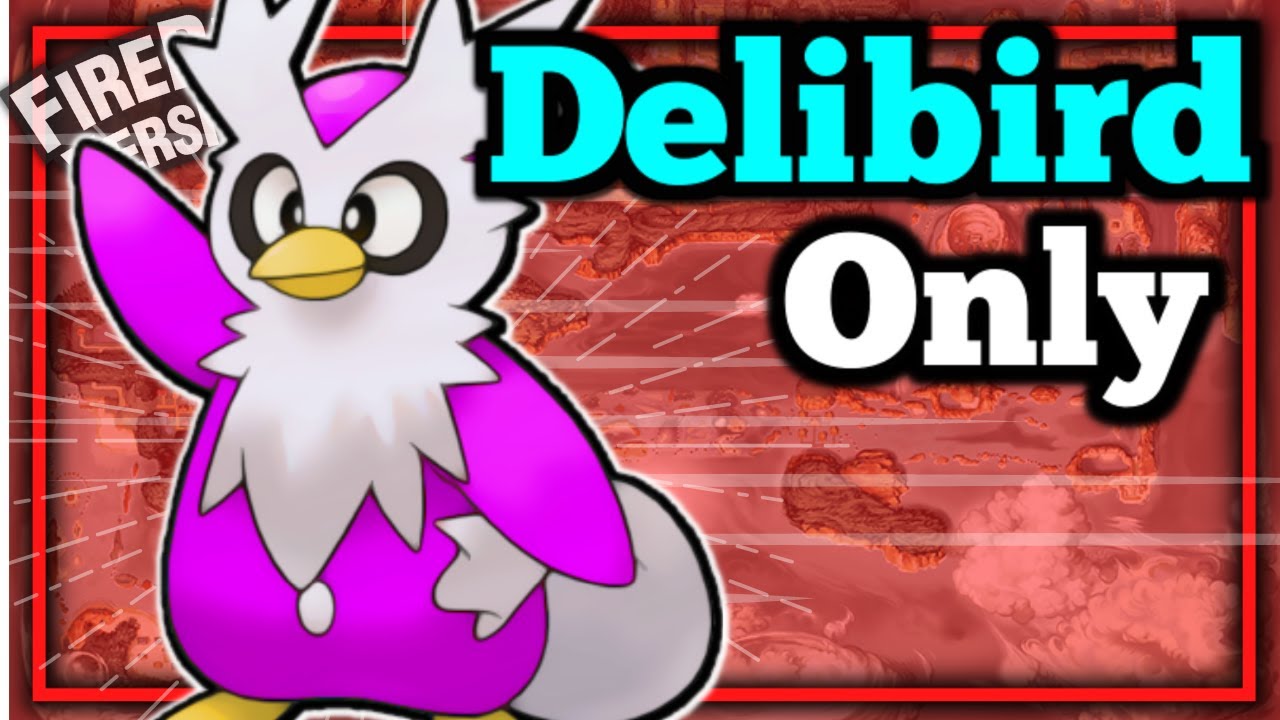 Can I beat Pok&eacute;mon FireRed with only Delibird? ‼️Christmas Giveaway‼️ |  Pok&eacute;mon Challenge