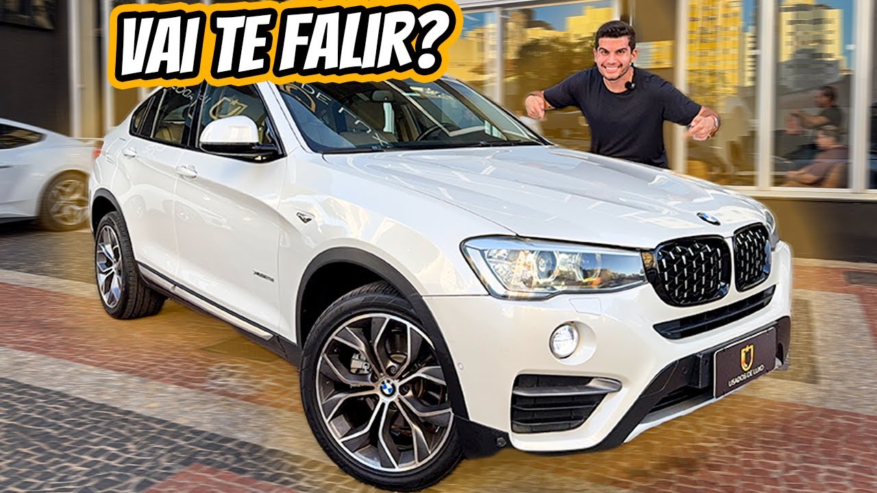BMW X4 xDrive28i 2016 - SUV bonito de luxo pra ostentar