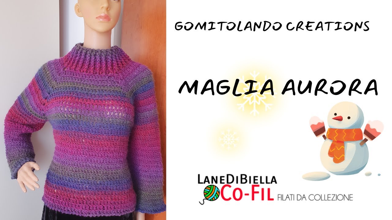 UNCINETTO TUTORIA MAGLIA AURORA