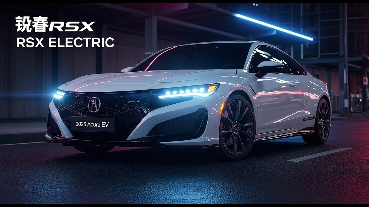 Acura RSX Electric Review 2026|Sporty Design, EV Performance & Premium Interior 