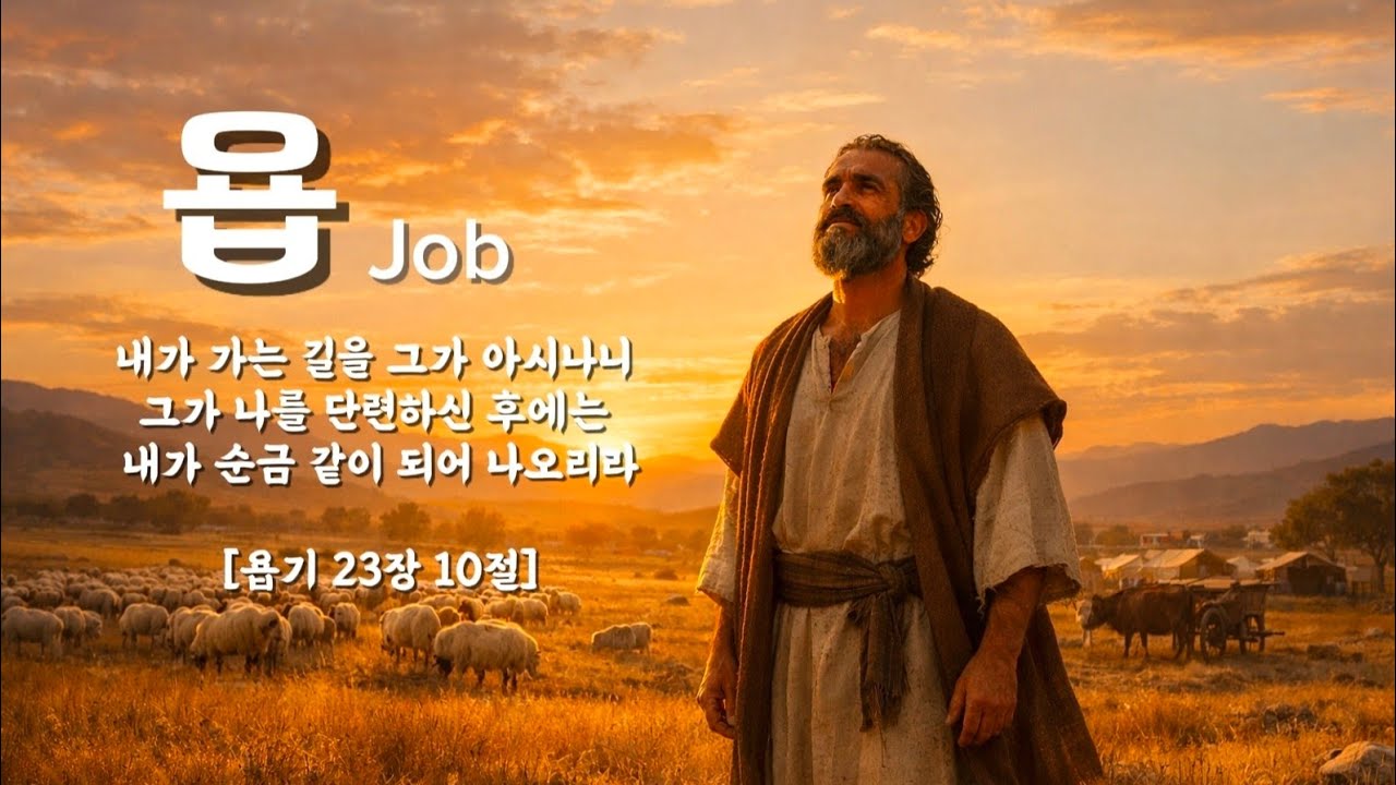 [CCM] 욥의 고백｜나의 구속자가 살아 계시니 🎶｜폭풍 속에서도 하나님｜욥 이야기 찬양