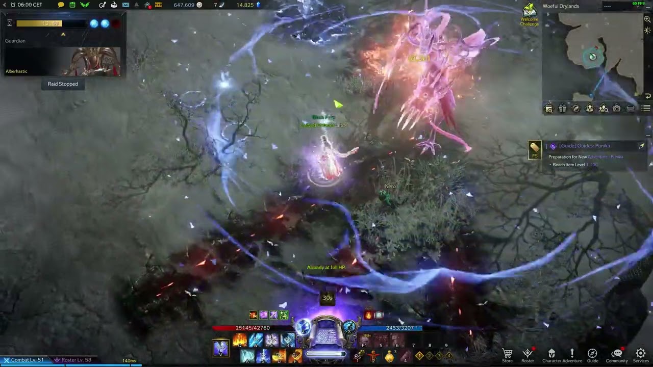 [Lost Ark - NA/EU] 1086 ilvl sorc Alberhastic solo (pre-nerf)