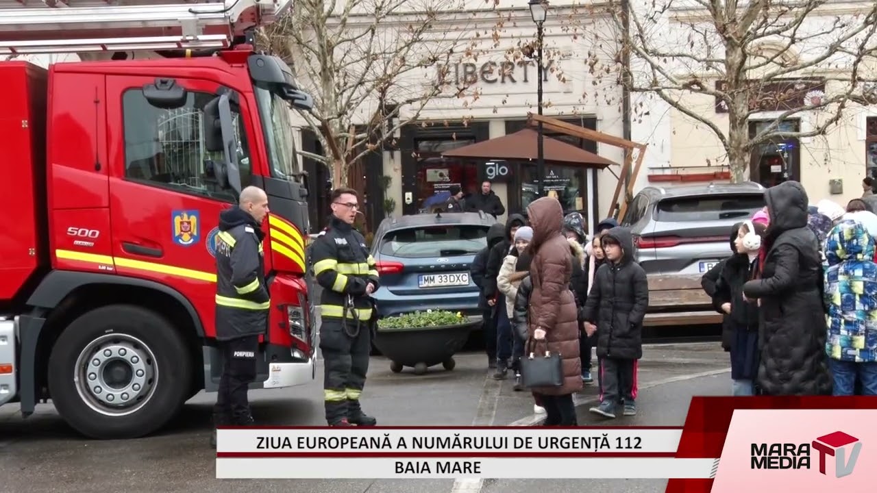 Ziua Europeană a Numărului de Urgență 112 marcată în Baia Mare