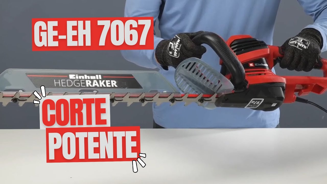 Descubre el Einhell GE-EH 7067: ¡El aliado perfecto para tus setos!