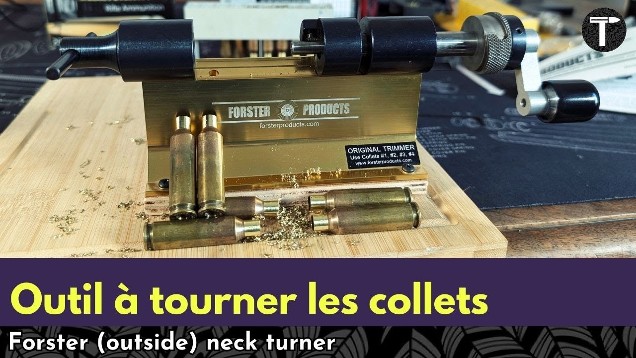Outil à tourner les collets : outside neck turner Forster