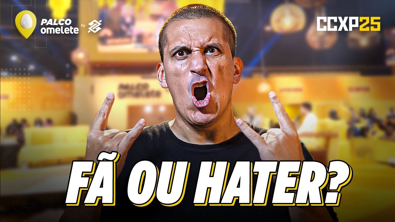 GAVETA Apresenta: F&Atilde; ou HATER? #CCXP25 | DIA 3 CCXP 25
