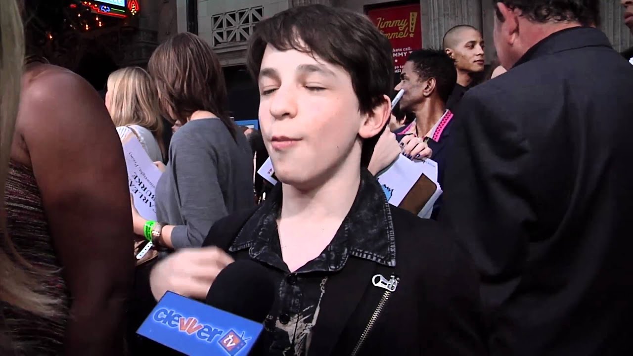 Zachary Gordon Talks 'Wimpy Kid' At 'Disney's Prom' Premiere