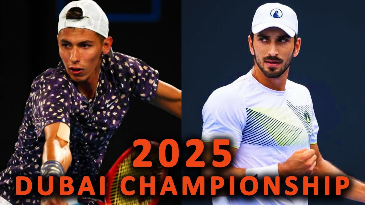 Alexei Popyrin vs Hady Habib - 2025 Dubai Championship highlights
