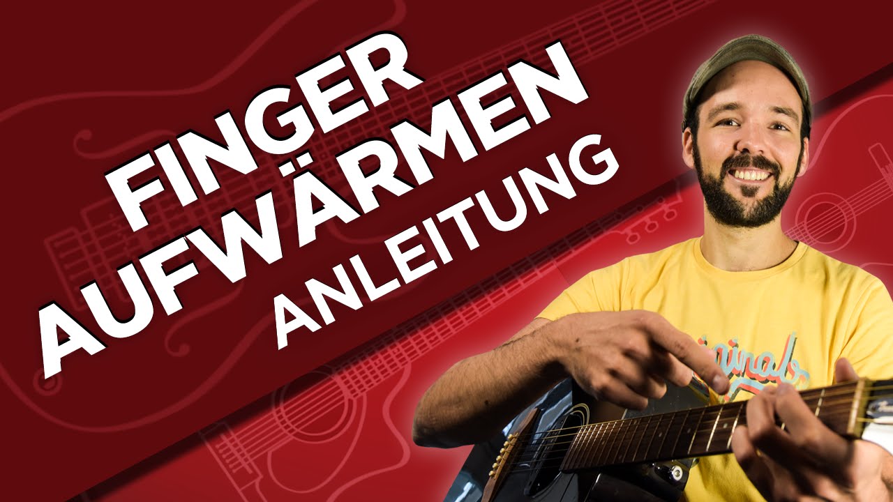 Gitarristen aufgepasst: Finger Aufwärmübungen