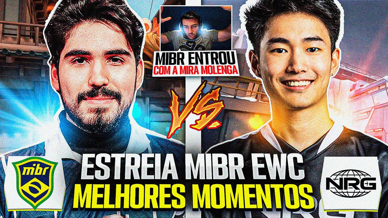 ESTREIA DO MIBR NA EWC ! MIBR VS NRG - ESPORTS WORLD CUP (MELHORES MOMENTOS) MD3