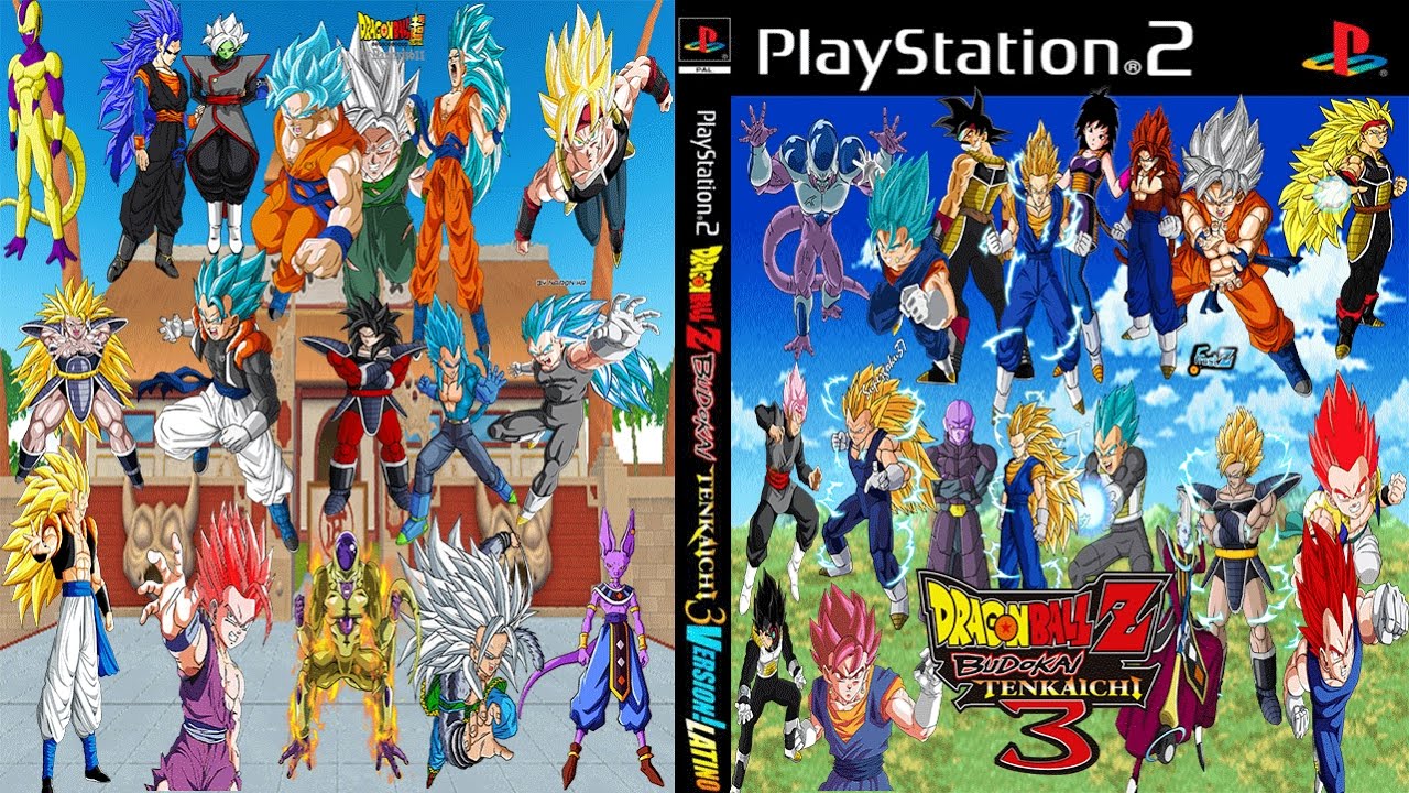 DESCARGA ISO DE LOS MEJORES MODS DE DRAGON BALL Z BT3 2017