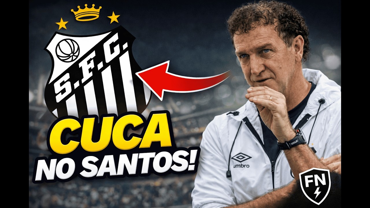 A VERDADE sobre a chegada de Cuca no Santos😳