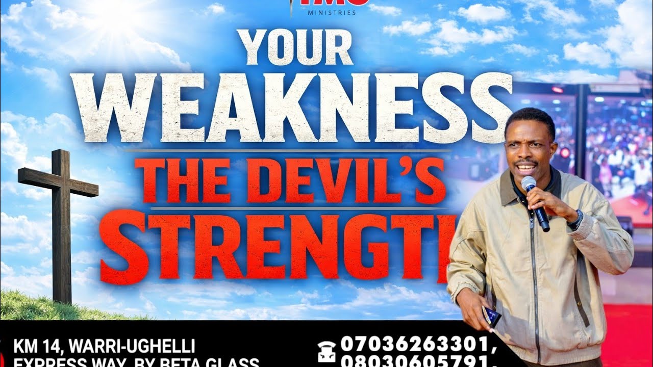 YOUR WEAKNESS THE DEVIL'S STRENGTH