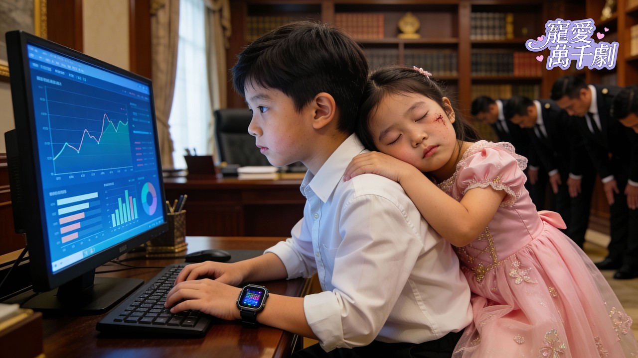 在墓園撿到重傷妹妹後，5歲哥哥3秒黑進爹地公司網絡，所有人屏幕瘋狂閃爍：爹地是個大笨蛋，認錯老婆還弄丟一個孩子！