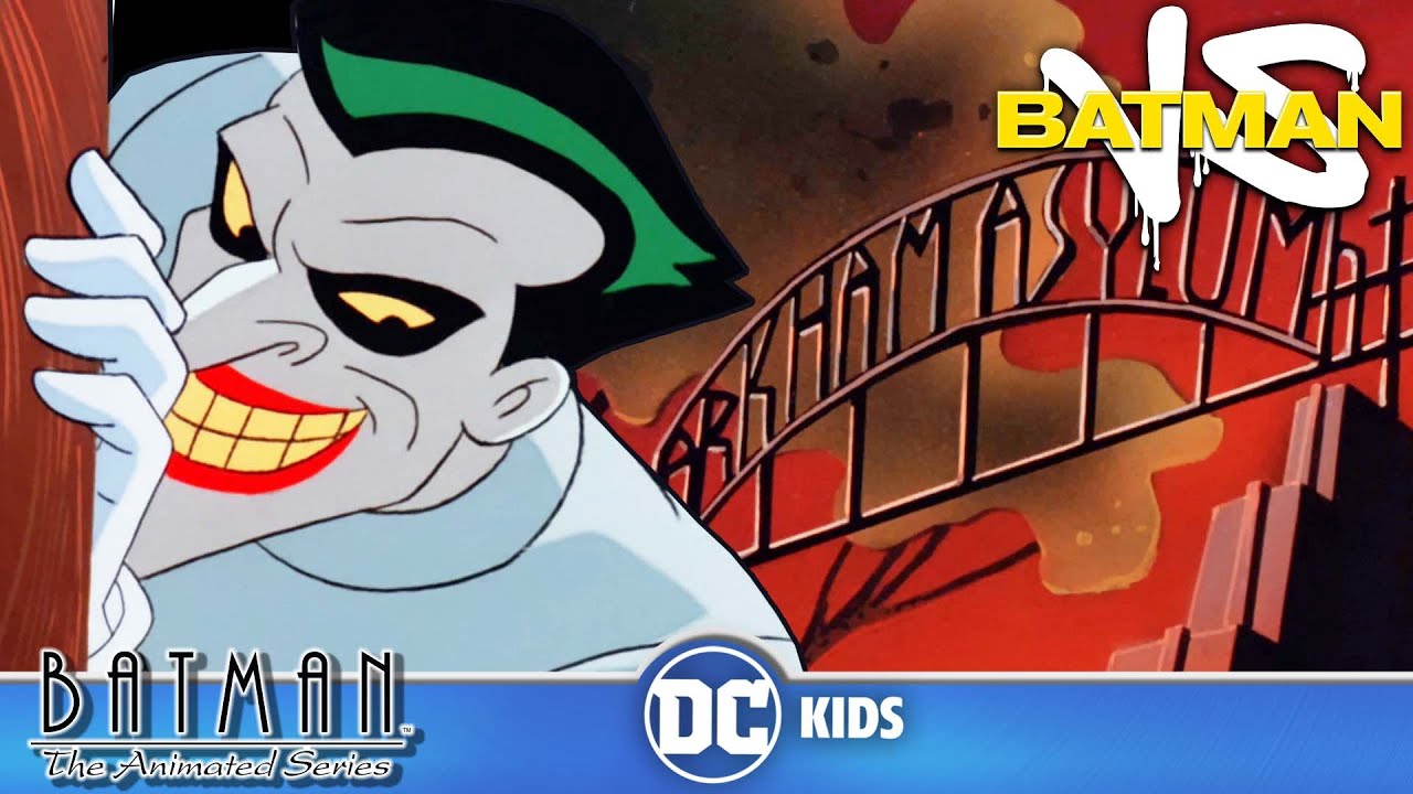 The Joker ESCAPES Arkham Asylum! | Batman: The Animated Series | @dckids