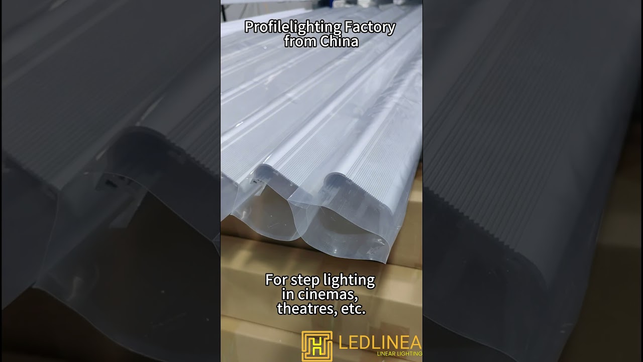 LEDLINEA heavy-duty stair LED track.