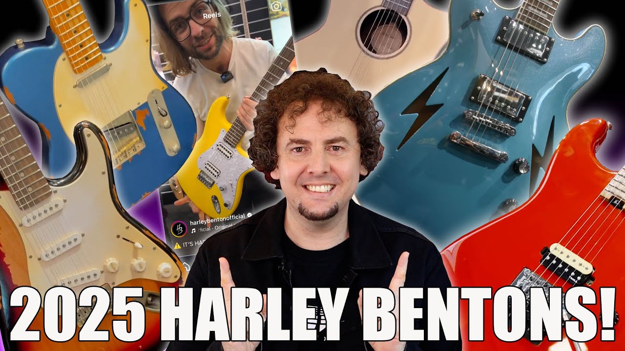 Harley Benton's 2025 prototype guitars and basses from Guitar Summit 2024! Specs, dates, prices...