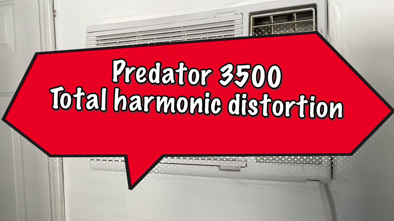 Predator 3500 THD total harmonic distortion