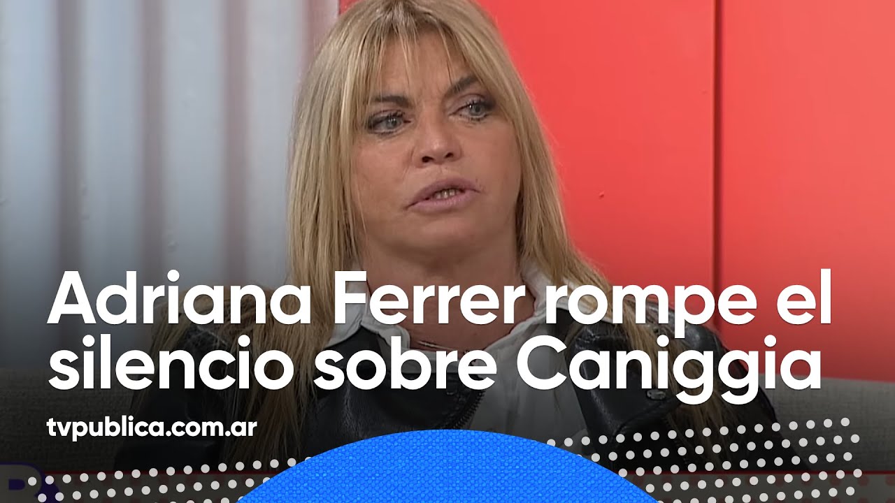Adriana Ferrer rompe el silencio sobre Claudio Caniggia - Mediodía Bien Arriba