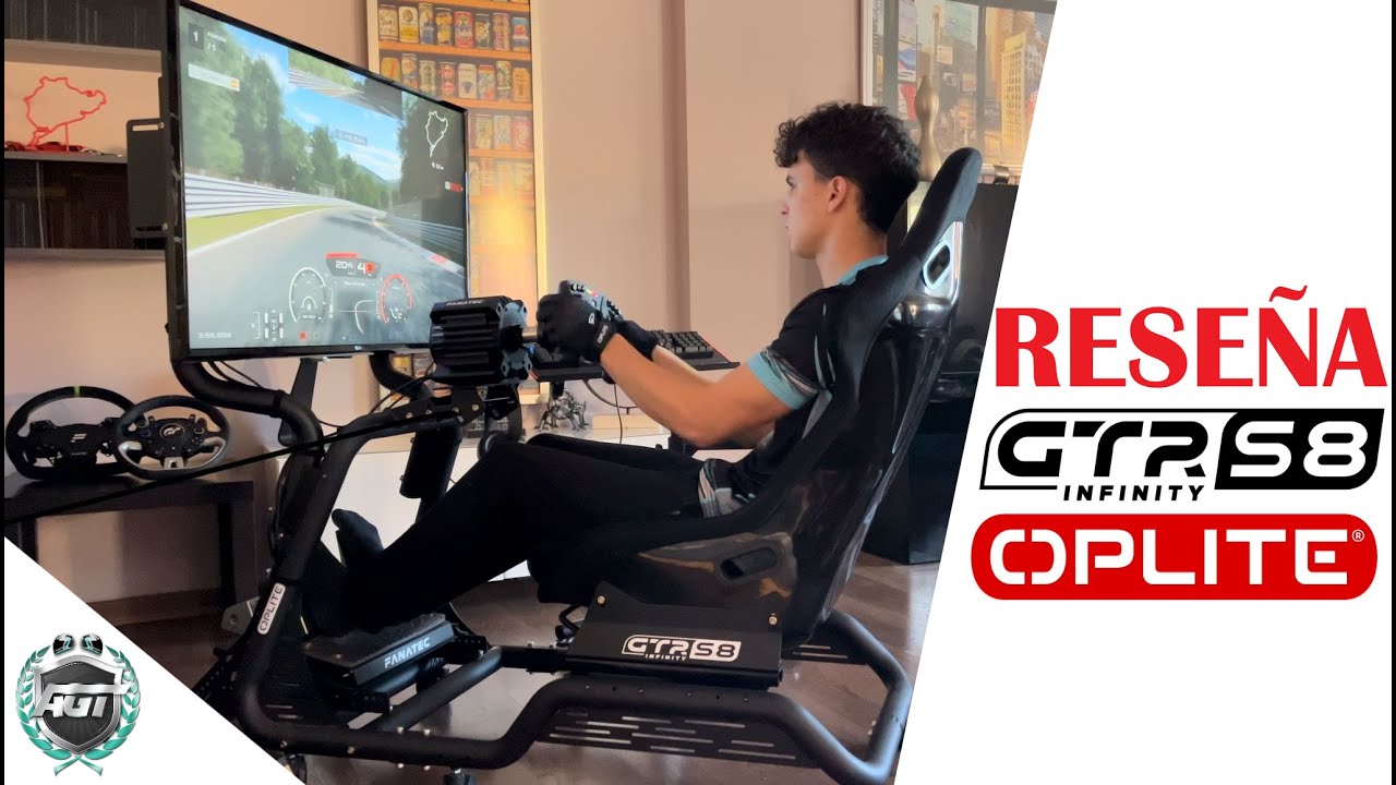 UNBOXING y RESEÑA del NUEVO cockpit GTR S8 INFINITY de OPLITE!!