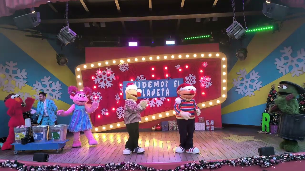CUIDEMOS EL PLANETA    ESPECTACULO SESAMO AVENTURA   PORTAVENTURA