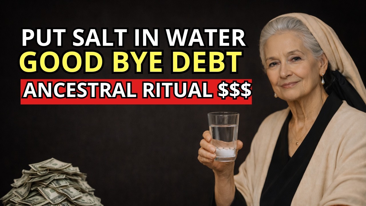 Rabbi Shoshana : Try the SALT WATER GLASS RITUAL TODAY to Attract ABUNDANCE