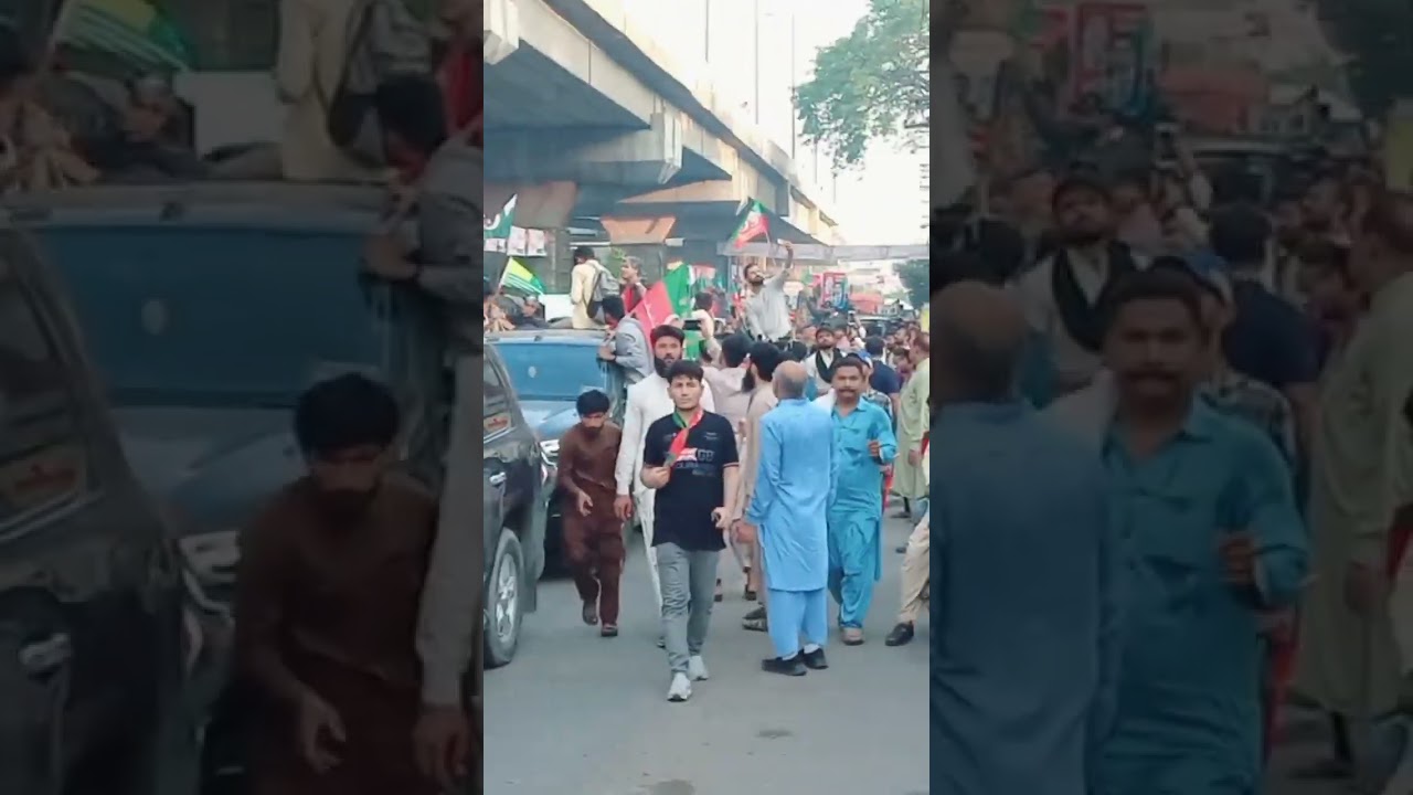 PTI imran khan crowd labour day rally