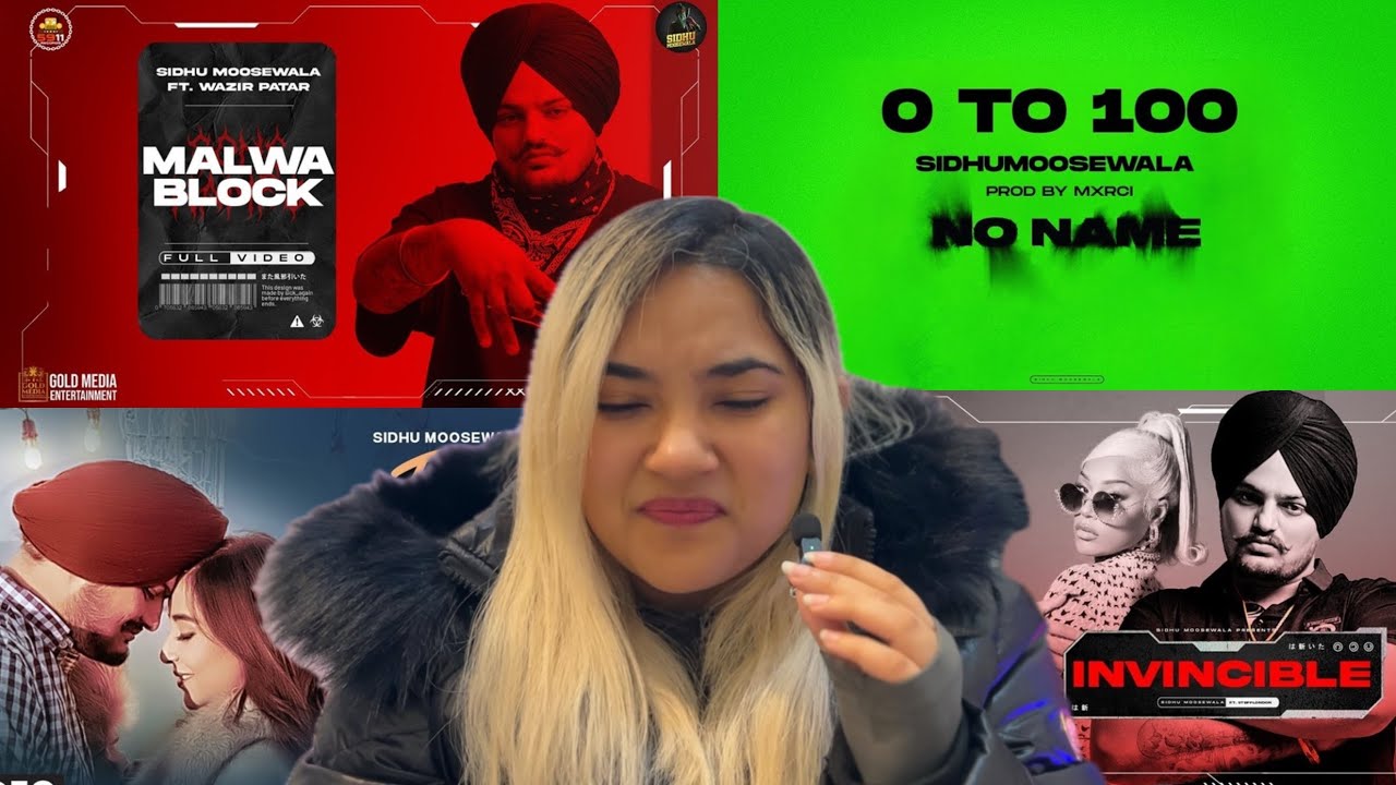 Sidhu Moose Wala Reaction | Malwa block | 0-100 | I’m better now | Invincible ft. Stefflon Don