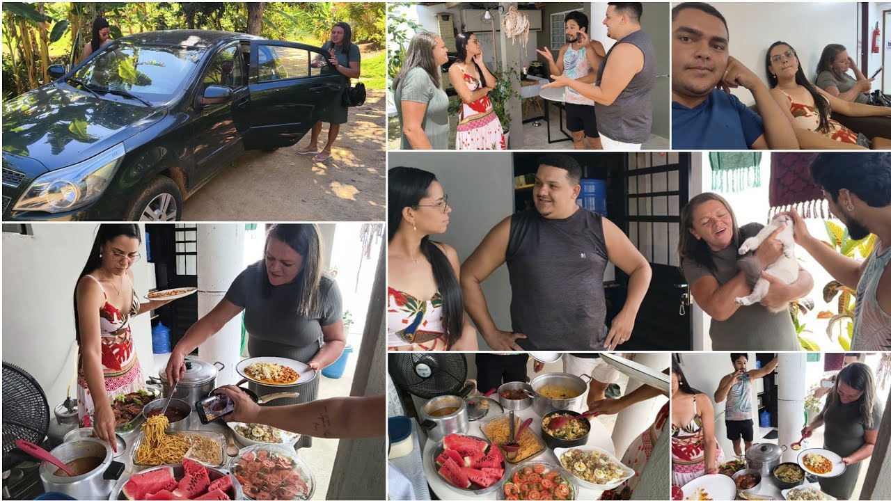 PASSEIO ESPECIAL 🥰 FOMOS CONVIDADOS ALMOÇAR NA CASA DELES😍 @doisnordestinosgus + FIZERAM UM BAQUETE😋