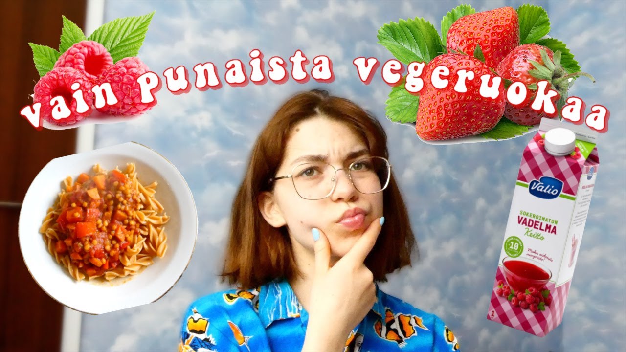 SY&Ouml;N 24h AJAN VAIN PUNAISTA RUOKAA