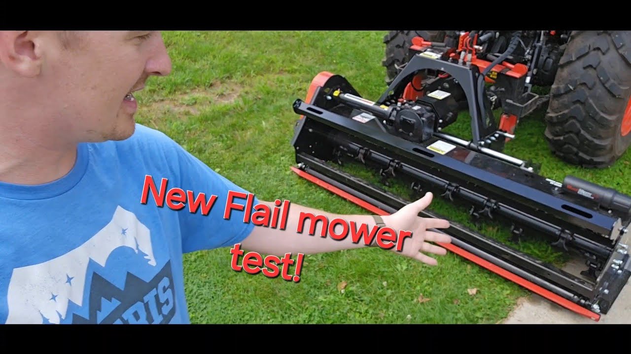 WoodMaxx FM-78H offset flail mower delivery and initial overview