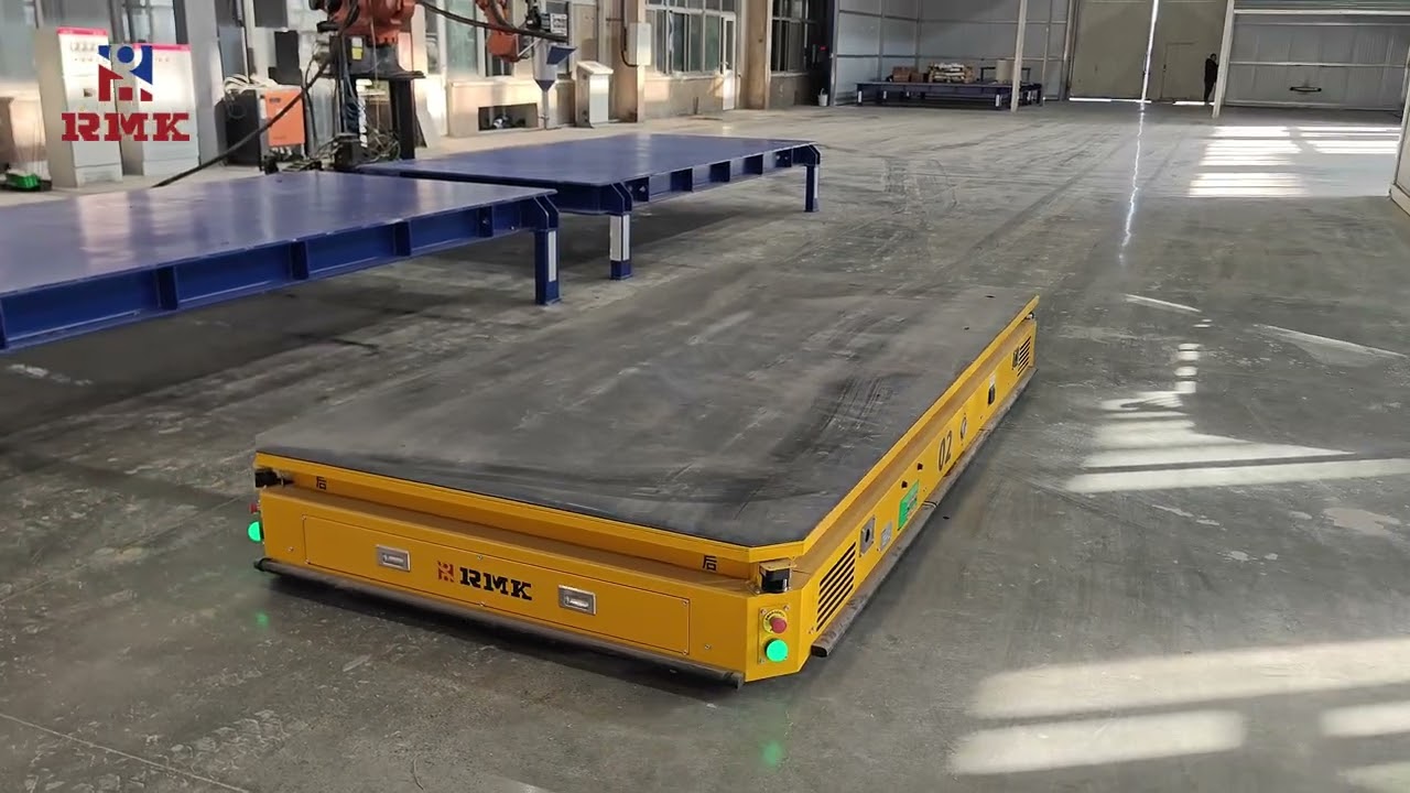 Pallet heavy-duty laser-guided AGV